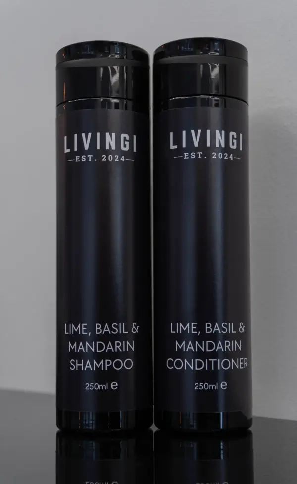 Shampoo & conditioner livingi barber ommen