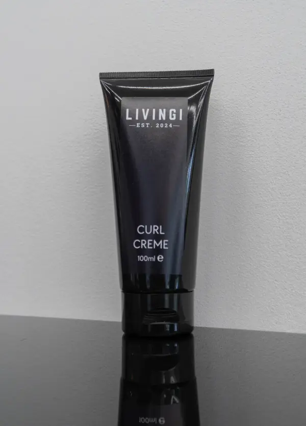 Curling cream livingi barber ommen